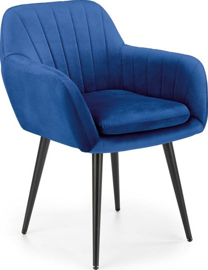 Kitchen Chair K429 | size: Width: 58cm, Height: 80cm, Depth: 53cm | color: Blue | image: 1 | variant: 1003259