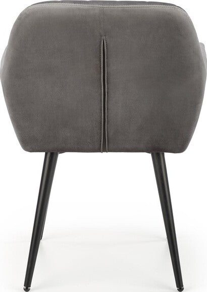 Kitchen Chair K429 | size: Width: 58cm, Height: 80cm, Depth: 53cm | color: Gray | image: 4 | variant: 1003257
