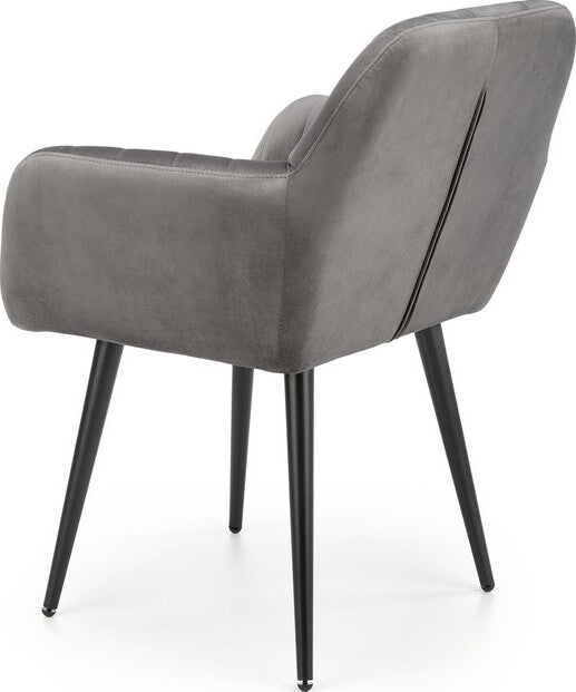 Kitchen Chair K429 | size: Width: 58cm, Height: 80cm, Depth: 53cm | color: Gray | image: 5 | variant: 1003257