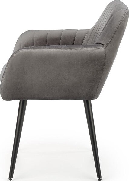 Kitchen Chair K429 | size: Width: 58cm, Height: 80cm, Depth: 53cm | color: Gray | image: 6 | variant: 1003257