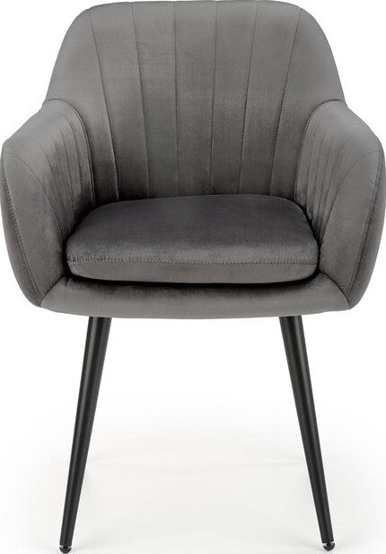 Kitchen Chair K429 | size: Width: 58cm, Height: 80cm, Depth: 53cm | color: Gray | image: 7 | variant: 1003257