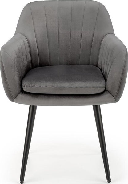 Kitchen Chair K429 | size: Width: 58cm, Height: 80cm, Depth: 53cm | color: Gray | image: 7 | variant: 1003257