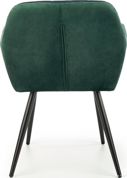 Kitchen Chair K429 | size: Width: 58cm, Height: 80cm, Depth: 53cm | color: Green | image: 4 | variant: 1003258
