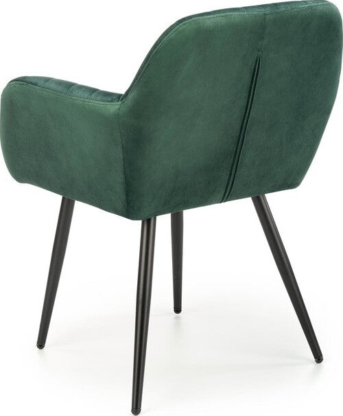 Kitchen Chair K429 | size: Width: 58cm, Height: 80cm, Depth: 53cm | color: Green | image: 5 | variant: 1003258