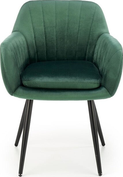 Kitchen Chair K429 | size: Width: 58cm, Height: 80cm, Depth: 53cm | color: Green | image: 7 | variant: 1003258