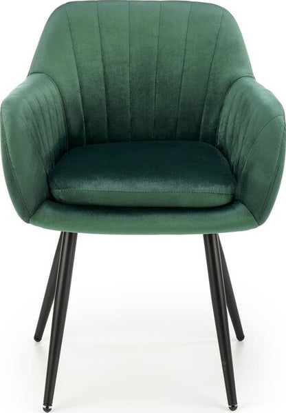 Kitchen Chair K429 | size: Width: 58cm, Height: 80cm, Depth: 53cm | color: Green | image: 7 | variant: 1003258
