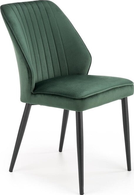 Kitchen Chair K432 | size: Width: 48cm, Height: 85cm, Depth: 57cm | color: Green | image: 3 | variant: 1003272