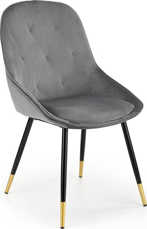 Kitchen Chair K437 | size: Width: 49cm, Height: 88cm, Depth: 55cm | color: Gray | image: 1 | variant: 1003279