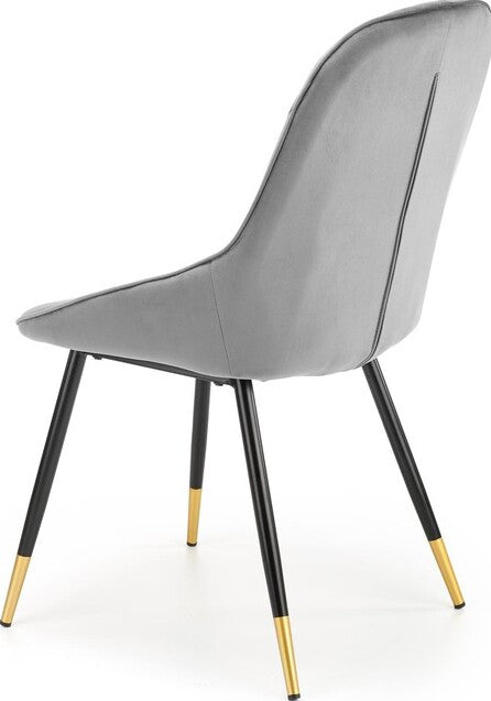 Kitchen Chair K437 | size: Width: 49cm, Height: 88cm, Depth: 55cm | color: Gray | image: 3 | variant: 1003279
