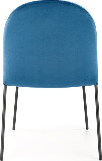 Kitchen Chair K443 | size: Width: 50cm, Height: 84cm, Depth: 58cm | color: Blue | image: 5 | variant: 1003289