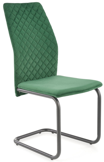 Kitchen Chair K444 | size: Width: 44cm, Height: 97cm, Depth: 54cm | color: Green | image: 1 | variant: 1003293