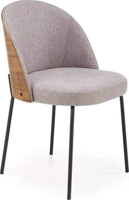 Kitchen Chair K451 | size: Width: 52cm, Height: 81cm, Depth: 53cm | color: Gray | image: 1 | variant: 1011958
