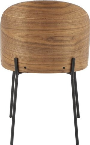 Kitchen Chair K451 | size: Width: 52cm, Height: 81cm, Depth: 53cm | color: Gray | image: 2 | variant: 1011958