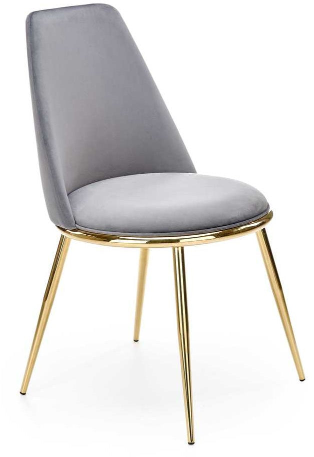 Kitchen Chair K460 | size: Width: 49cm, Height: 84cm, Depth: 54cm | color: Gray | image: 0 | variant: 1003331