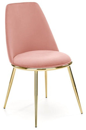 Kitchen Chair K460 | size: Width: 49cm, Height: 84cm, Depth: 54cm | color: Pink | image: 1 | variant: 1003329