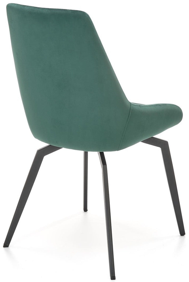 Kitchen Chair K479-C | size: Width: 49cm, Height: 91cm, Depth: 60cm | color: Green | image: 3 | variant: 1016800