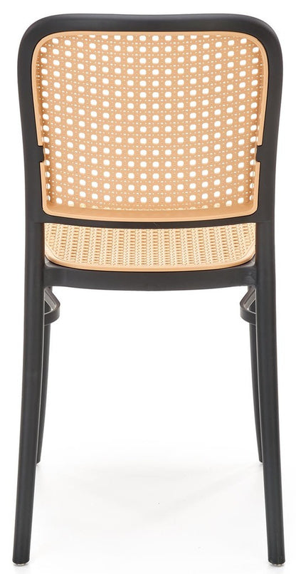 Kitchen Chair K483 | size: Width: 41cm, Height: 86cm, Depth: 52cm | color: Black | image: 3 | variant: 1016792