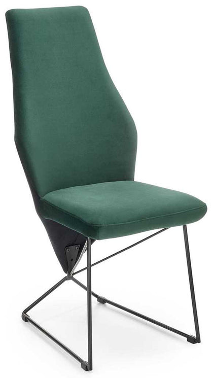 Kitchen Chair K485-C | size: Width: 44cm, Height: 96cm, Depth: 63cm | color: Green | image: 1 | variant: 1016804