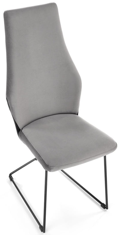 Kitchen Chair K485 | size: Width: 44cm, Height: 96cm, Depth: 63cm | color: Gray | image: 2 | variant: 1016805