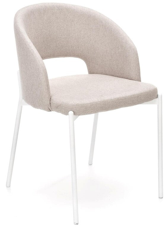Kitchen Chair K486 | size: Width: 51cm, Height: 77cm, Depth: 57cm | color: Beige | image: 1 | variant: 1003342