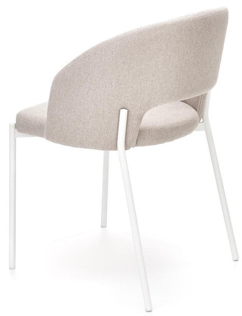 Kitchen Chair K486 | size: Width: 51cm, Height: 77cm, Depth: 57cm | color: Beige | image: 4 | variant: 1003342