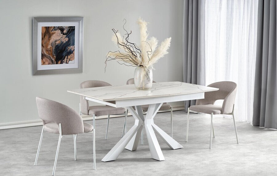 Kitchen Chair K486 | size: Width: 51cm, Height: 77cm, Depth: 57cm | color: Beige | image: 5 | variant: 1003342