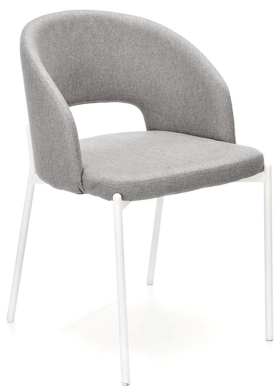 Kitchen Chair K486 | size: Width: 51cm, Height: 77cm, Depth: 57cm | color: Gray | image: 1 | variant: 1003343