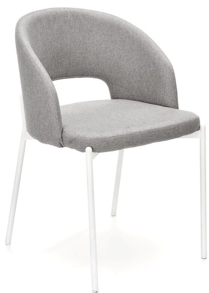 Kitchen Chair K486 | size: Width: 51cm, Height: 77cm, Depth: 57cm | color: Gray | image: 1 | variant: 1003343