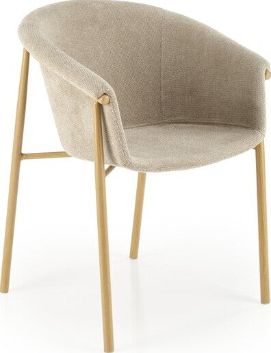 Kitchen Chair K489 | size: Width: 59cm, Height: 80cm, Depth: 56cm | color: Beige | image: 0 | variant: 1003349