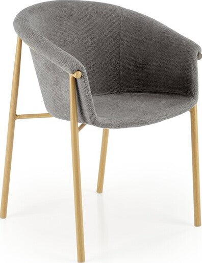 Kitchen Chair K489 | size: Width: 59cm, Height: 80cm, Depth: 56cm | color: Gray | image: 0 | variant: 1003350