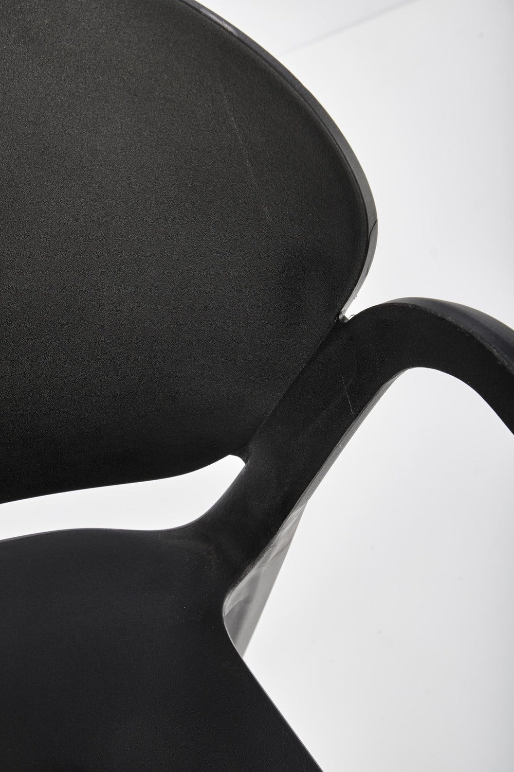 Kitchen Chair K491 | size: Width: 60cm, Height: 76cm, Depth: 56cm | color: Black | image: 4 | variant: 1003357