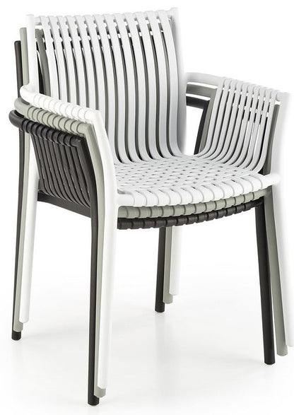 Kitchen Chair K492 | size: Width: 60cm, Height: 84cm, Depth: 56cm | color: White | image: 2 | variant: 1003364