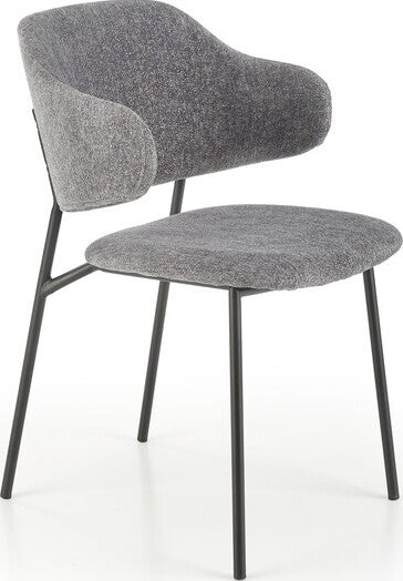 Kitchen Chair K497 | size: Width: 52cm, Height: 82cm, Depth: 62cm | color: Gray | image: 0 | variant: 1003376