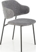 Kitchen Chair K497 | size: Width: 52cm, Height: 82cm, Depth: 62cm | color: Gray | image: 0 | variant: 1003376