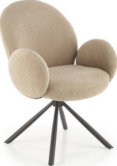Kitchen Chair K498 | size: Width: 64cm, Height: 90cm, Depth: 63cm | color: Beige | image: 0 | variant: 1003379