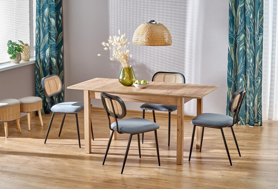 Kitchen Chair K503 | size: Width: 53cm, Height: 84cm, Depth: 60cm | color: Gray | image: 2 | variant: 1003390