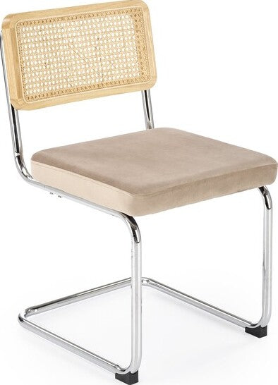 Kitchen Chair K504 | size: Width: 53cm, Height: 84cm, Depth: 60cm | color: Beige | image: 0 | variant: 1003392