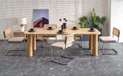 Kitchen Chair K504 | size: Width: 53cm, Height: 84cm, Depth: 60cm | color: Beige | image: 1 | variant: 1003392