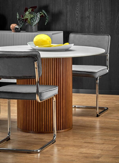Kitchen Chair K510 | size: Width: 49cm, Height: 85cm, Depth: 55cm | color: Gray | image: 1 | variant: 1003403