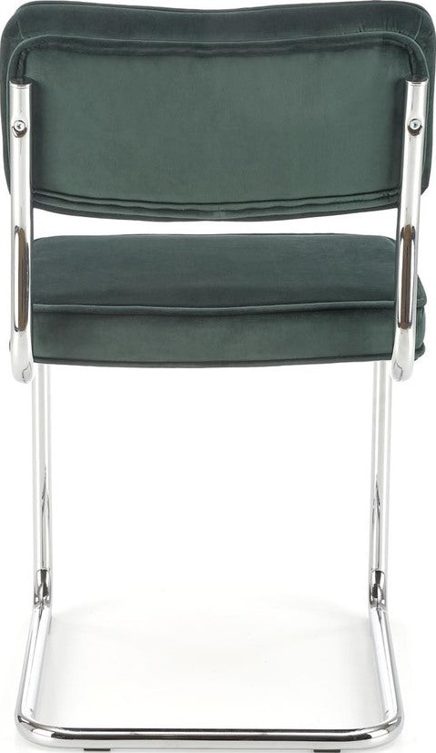 Kitchen Chair K510 | size: Width: 49cm, Height: 85cm, Depth: 55cm | color: Green | image: 2 | variant: 1003401