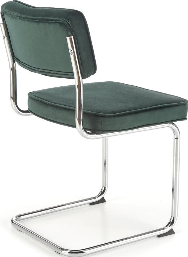 Kitchen Chair K510 | size: Width: 49cm, Height: 85cm, Depth: 55cm | color: Green | image: 4 | variant: 1003401