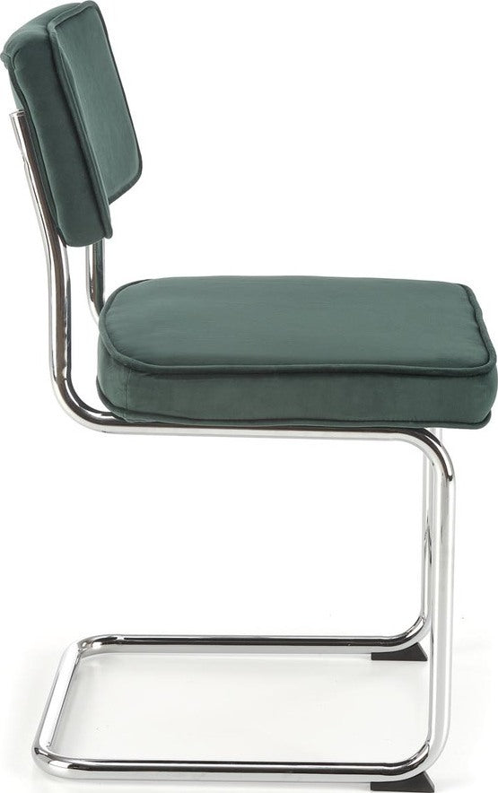 Kitchen Chair K510 | size: Width: 49cm, Height: 85cm, Depth: 55cm | color: Green | image: 5 | variant: 1003401