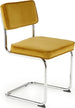 Kitchen Chair K510 | size: Width: 49cm, Height: 85cm, Depth: 55cm | color: Yellow | image: 0 | variant: 1003402