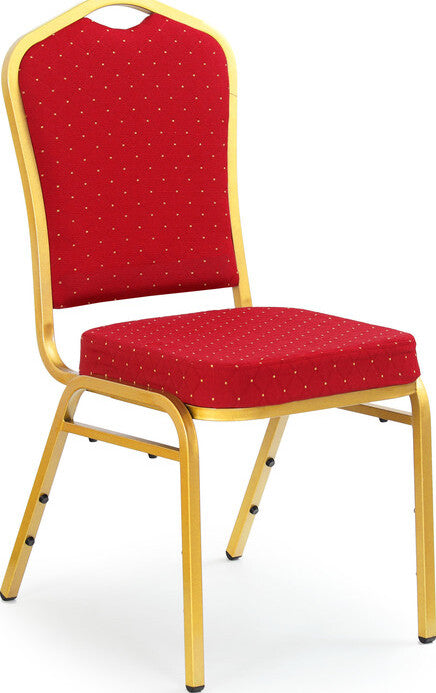 Kitchen Chair K66 | size: Width: 45cm, Height: 93cm, Depth: 48cm | color: Red | image: 1 | variant: 1011429