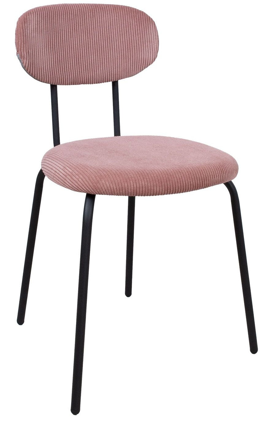 Kitchen Chair Kato | size: Width: 42cm, Height: 79cm, Depth: 48cm | color: Pink | image: 0 | variant: 1003864