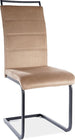 Kitchen Chair Leningrad | size: Width: 41cm, Height: 102cm, Depth: 42cm | color: Beige | image: 1 | variant: 1003629