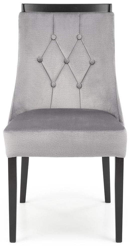 Kitchen Chair Lille | size: Width: 50cm, Height: 94cm, Depth: 61cm | color: Gray | image: 4 | variant: 1002573