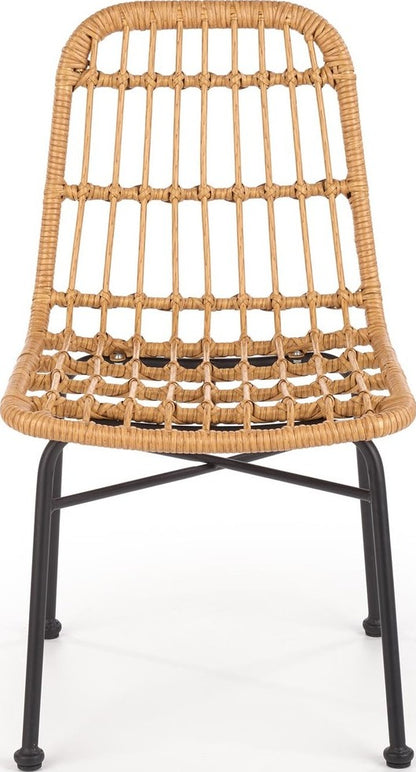 Kitchen Chair Luxembourg | size: Width: 47cm, Height: 85cm, Depth: 45cm | color: Beige | image: 2 | variant: 1002312