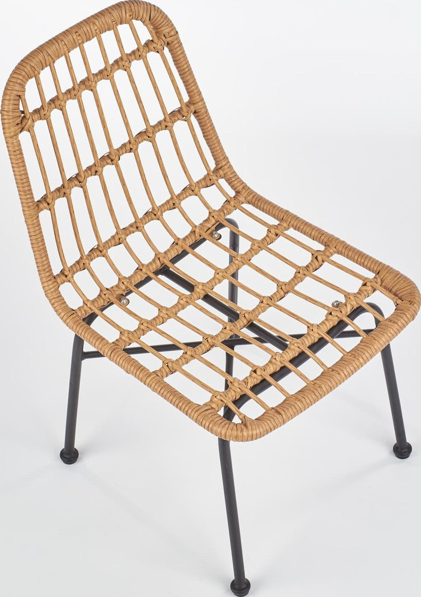 Kitchen Chair Luxembourg | size: Width: 47cm, Height: 85cm, Depth: 45cm | color: Beige | image: 3 | variant: 1002312