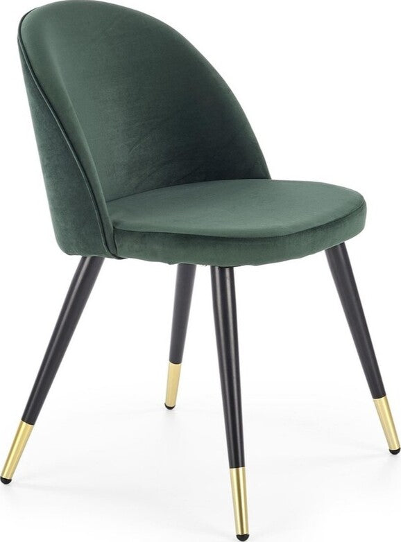 Kitchen Chair Marijampole | size: Width: 50cm, Height: 76cm, Depth: 55cm | color: Green | image: 1 | variant: 1002237